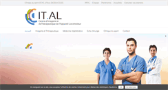 Desktop Screenshot of clinique-cital.com