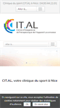 Mobile Screenshot of clinique-cital.com